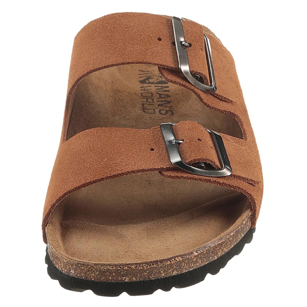 Man's World Pantolette Schlappen Sommerschuh Hausschuh Mit Vorgeformtem Fußbett
