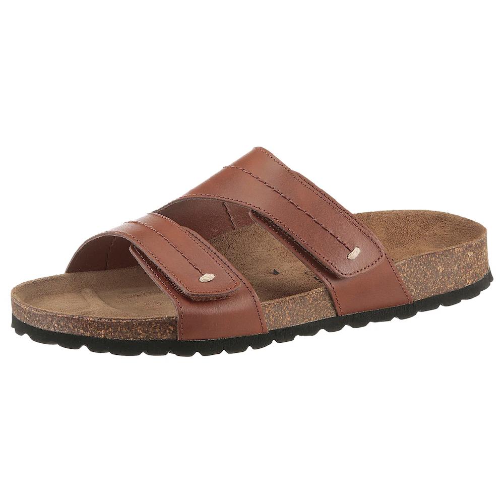 Man's World Pantolette Schlappen Sommerschuh Hausschuh mit vorgeformtem Fußbett