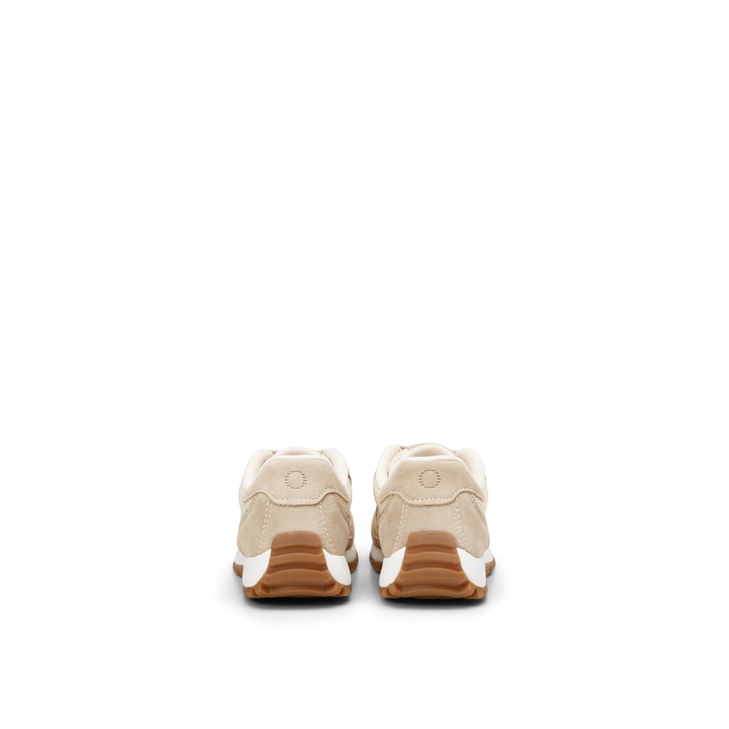 Marc O'Polo Sneaker »aus Rindleder Mit Strickeinsatz«