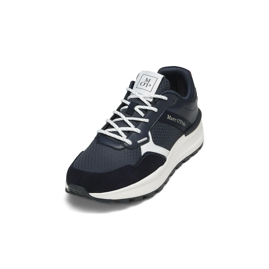 Marc O'Polo Sneaker »aus Rindleder und Mesh« bestellen