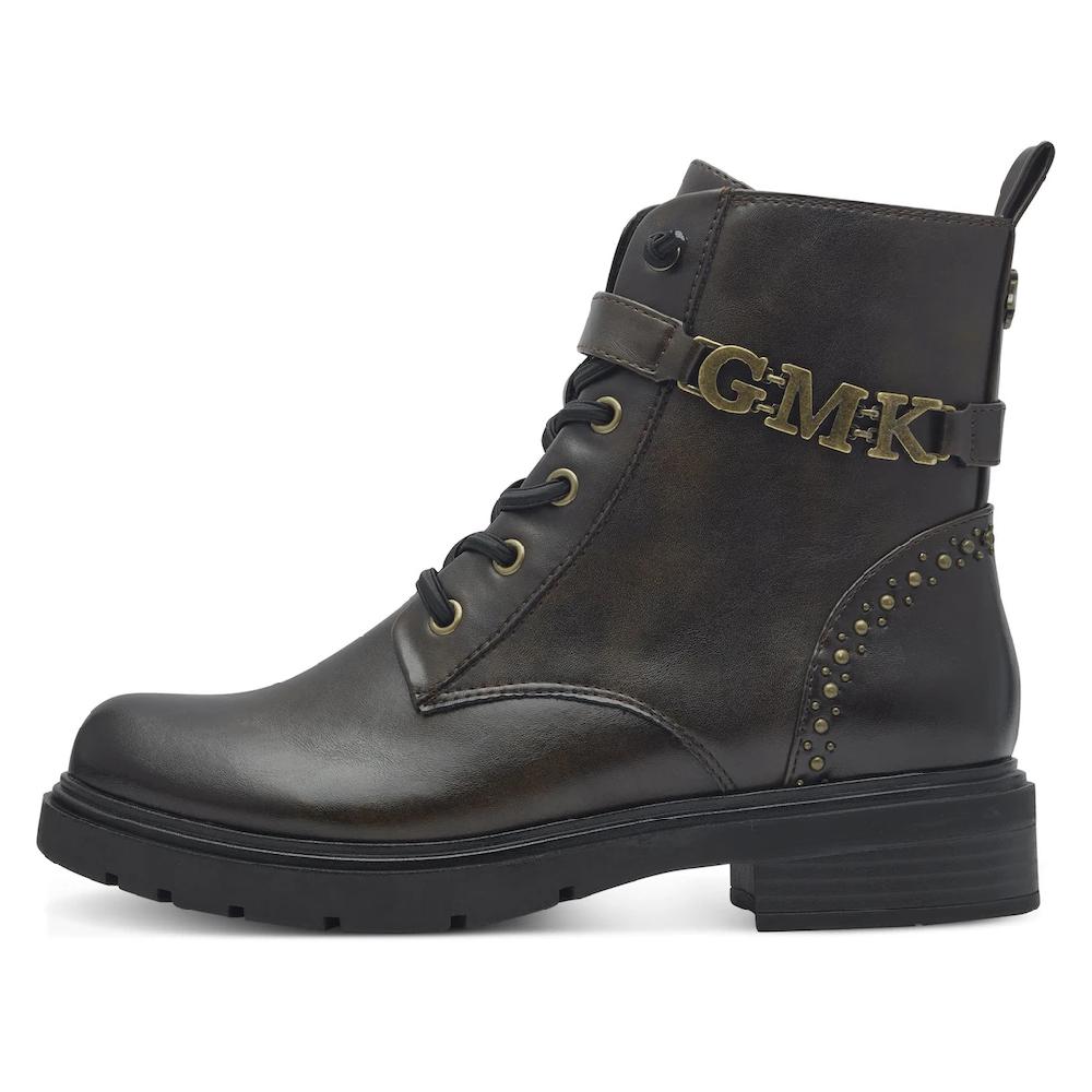 MARCO TOZZI By GMK Schnürboots »VERICO« Blockabsatz Schnürstiefelette Chunky Boots Mit Gummizug-Schnürung Online Bestellen