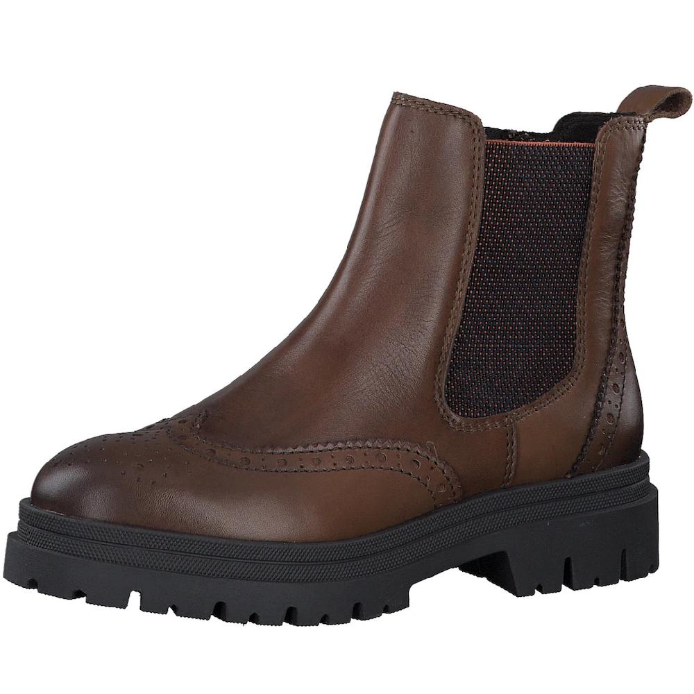 MARCO TOZZI Chelseaboots Boots Stiefelette Chunky Boots mit modischer Lyralochung online bestellen
