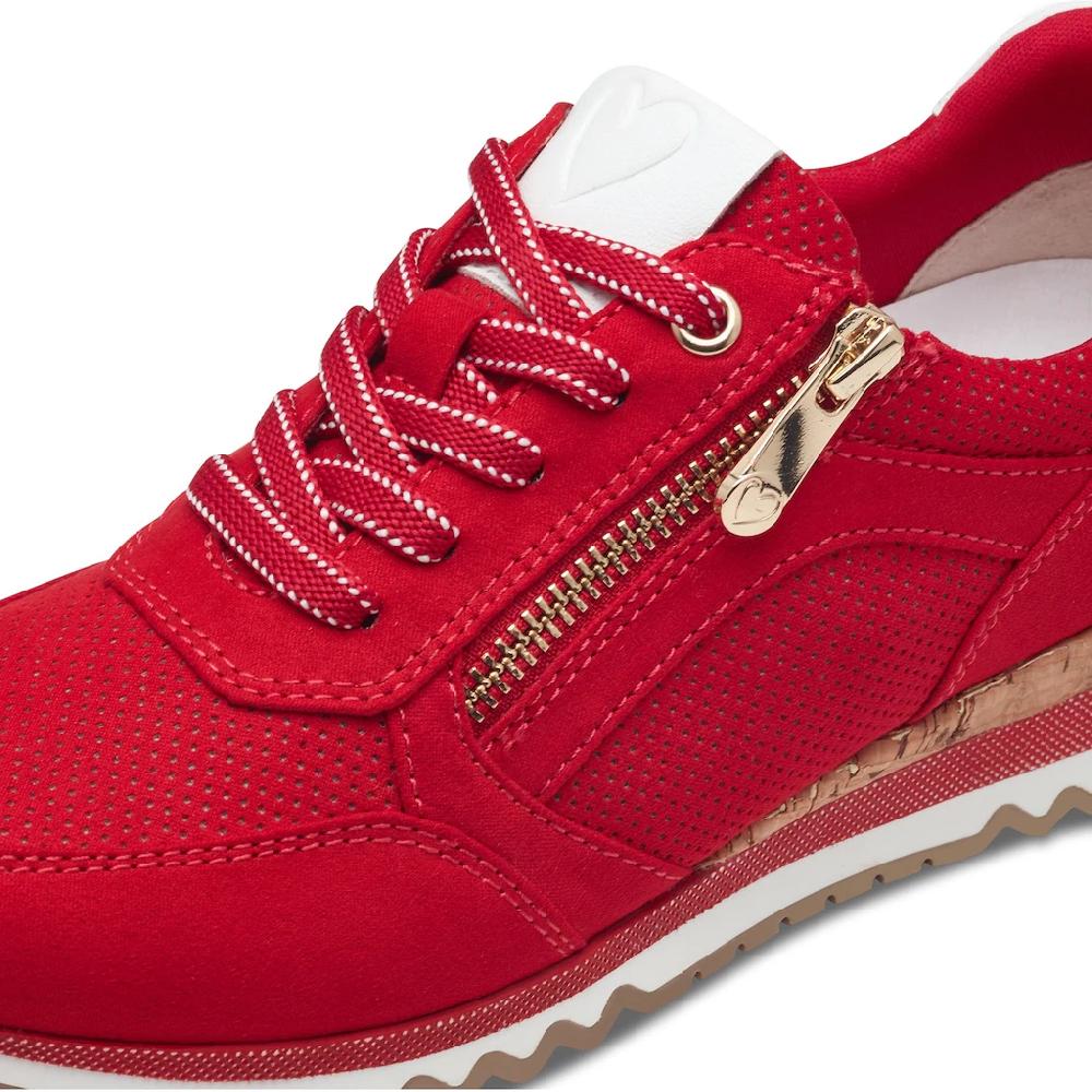 MARCO TOZZI Keilsneaker Freizeitschuh Halbschuh Schnürschuh In Veganer Verarbeitung ▷ Für