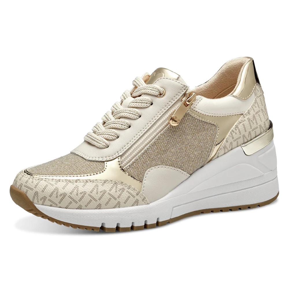 MARCO TOZZI Keilsneaker Freizeitschuh Halbschuh Schnürschuh in veganer Verarbeitung online bestellen