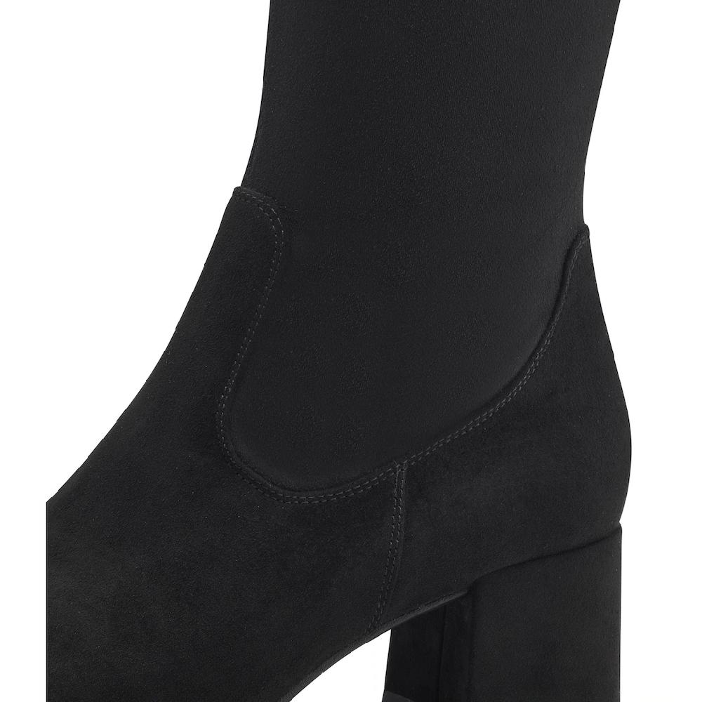 MARCO TOZZI Overkneestiefel Blockabsatz Stiefel Mit Schnürung Am Schaftrand Bestellen