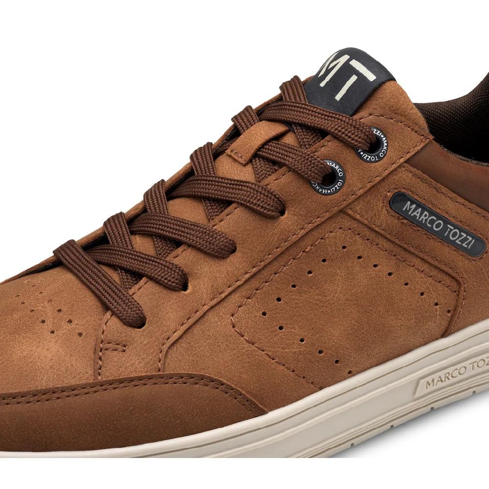 MARCO TOZZI Plateausneaker Freizeitsch Halbschuh Schnürschuh Mit Perforierung Und Ziernähten Online Kaufen