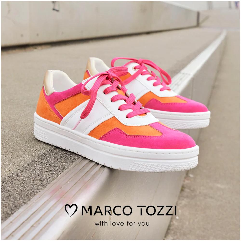 MARCO TOZZI Plateausneaker Freizeitschuh Halbschuh Schnürschuh In Veganer Verarbeitung Bestellen
