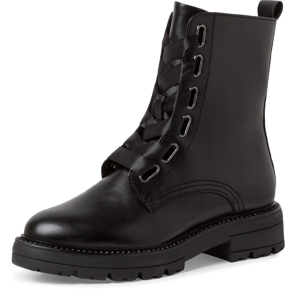 MARCO TOZZI Schnürboots »BARTTI« Blockabsatz Schnürstiefelette Boots mit modischen Ösen ▷ für