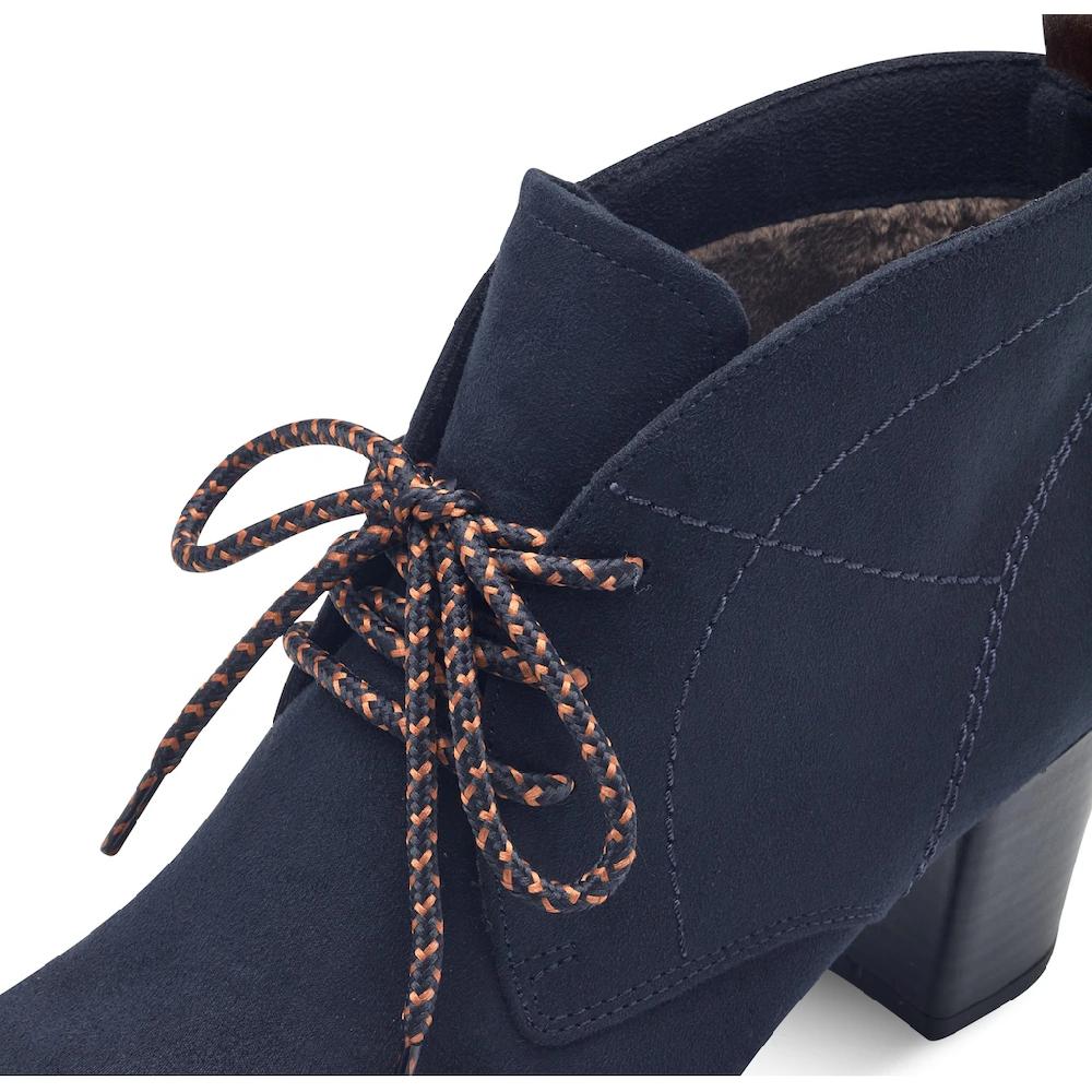 MARCO TOZZI Schnürstiefelette Mit Ziernähten Bestellen