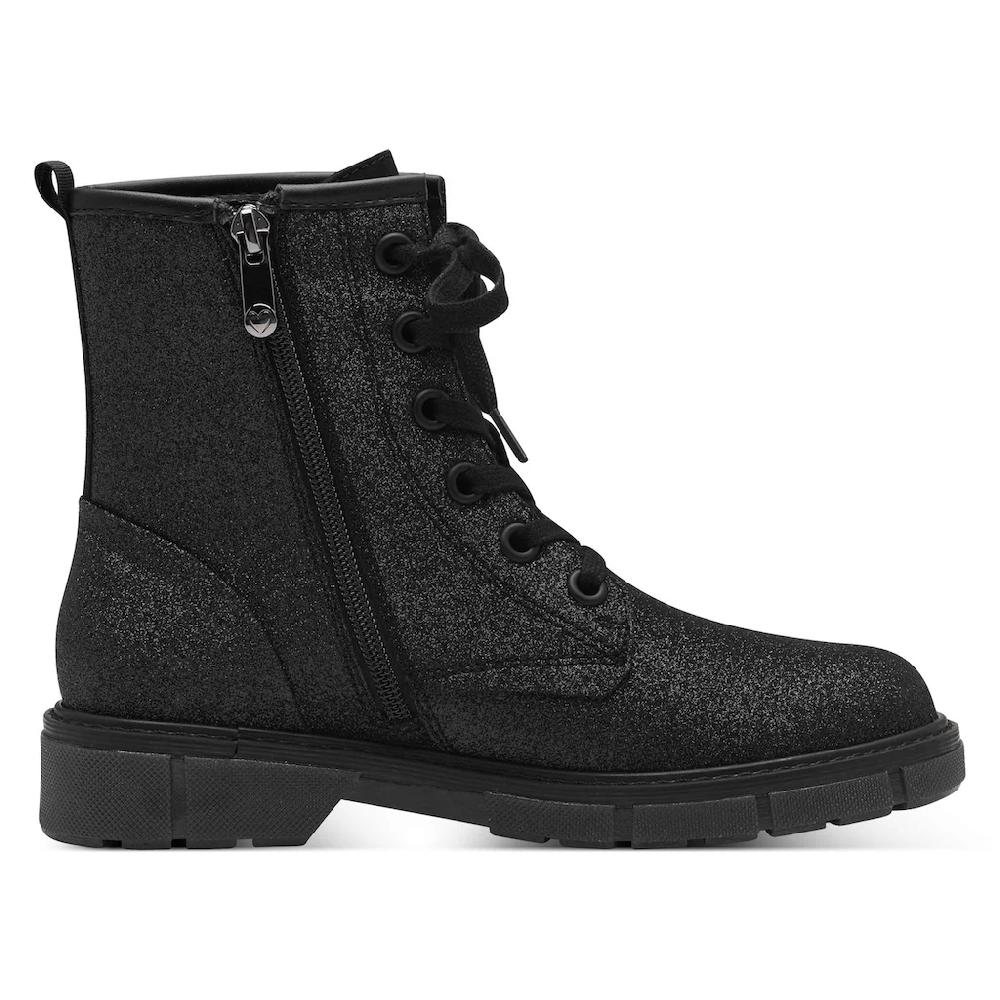 MARCO TOZZI Schnürstiefelette Schnürboots Chunky Boots Mit Praktischer Anziehlasche Online Bestellen