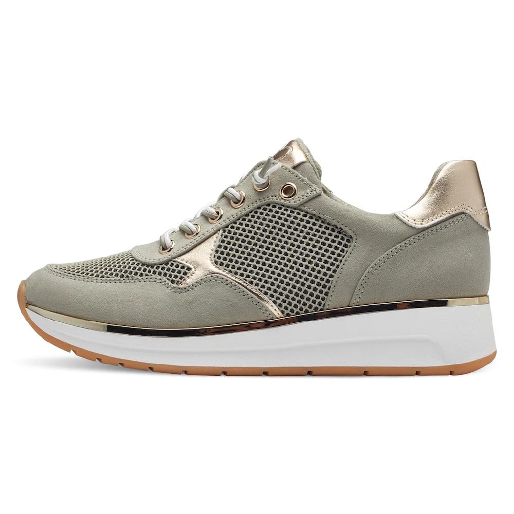 MARCO TOZZI Slip-On Sneaker Keilsneaker Schnürschuh Slipper Mit Glänzenden Details Bestellen