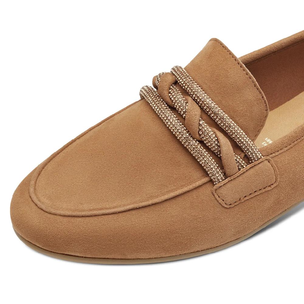 MARCO TOZZI Slipper Blockabsatz Loafer Businessschuh Schlupfschuh Mit Zierriegel Bestellen