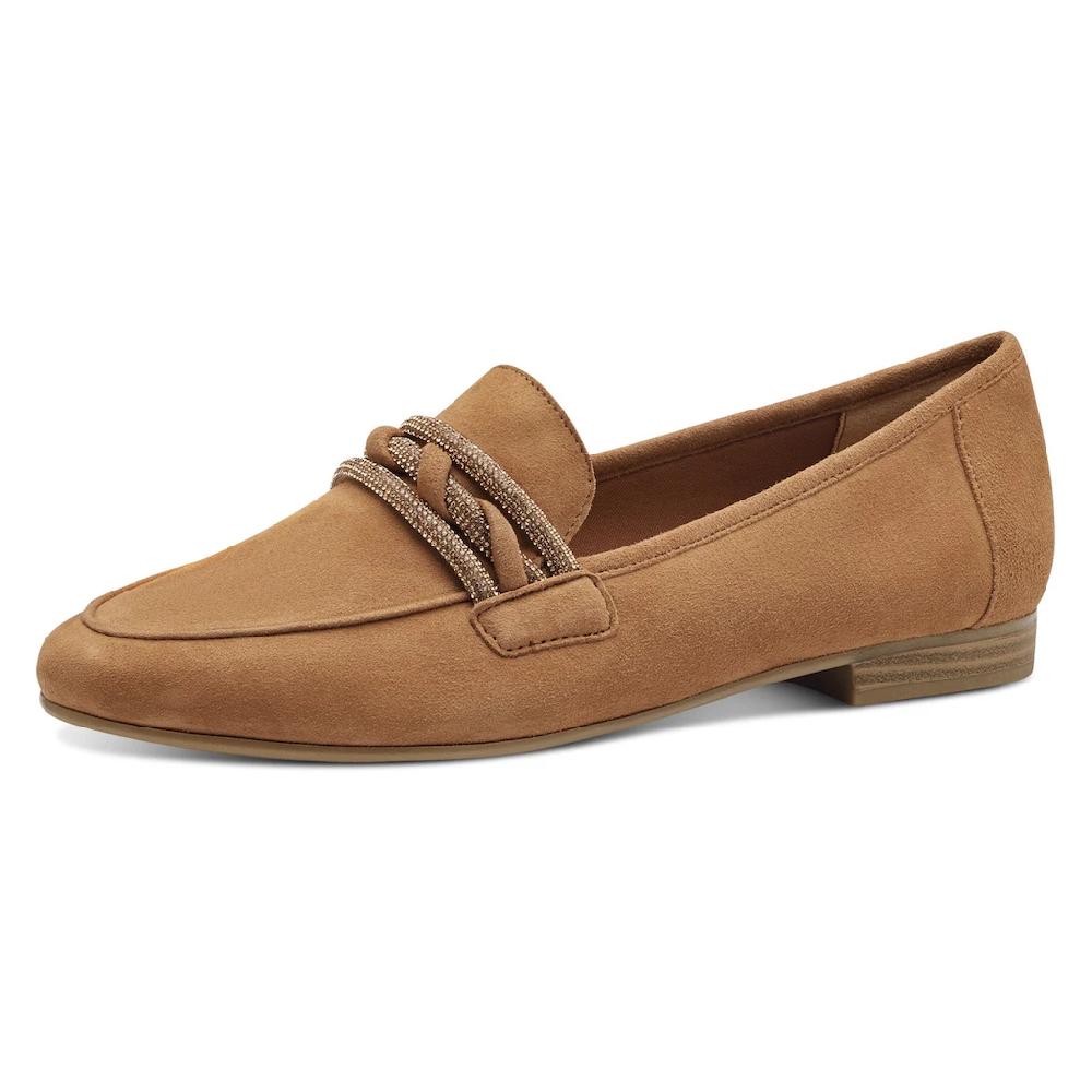 MARCO TOZZI Slipper Blockabsatz Loafer Businessschuh Schlupfschuh mit Zierriegel bestellen
