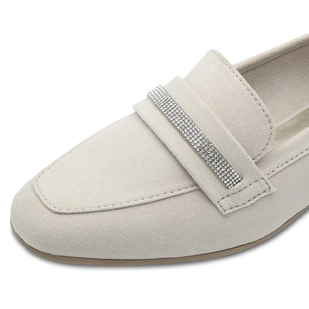 MARCO TOZZI Slipper Businessschuh Schlupfschuh Halbschuh Mit Funkelndem Zierriegel Online Kaufen