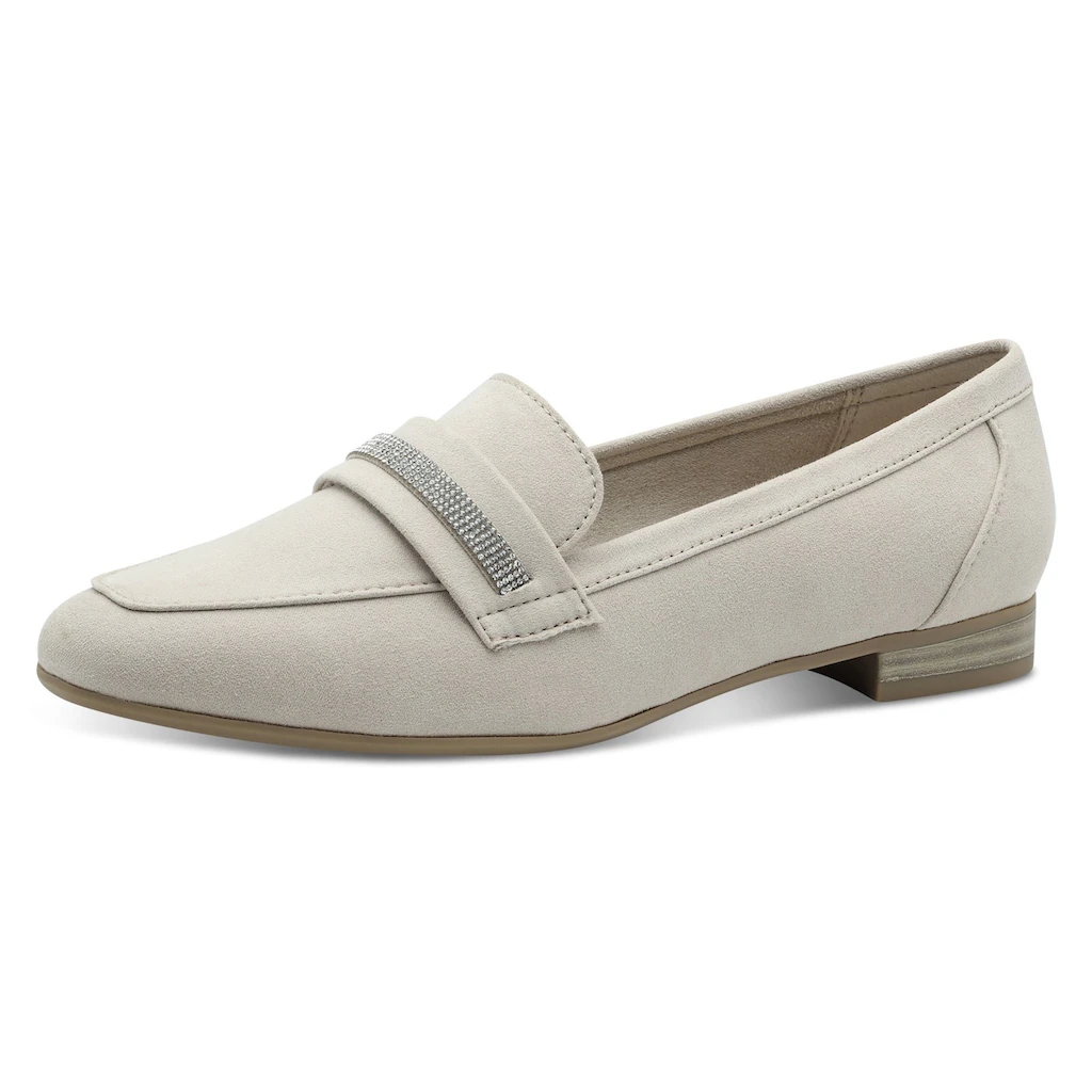 MARCO TOZZI Slipper Businessschuh Schlupfschuh Halbschuh mit funkelndem Zierriegel online kaufen