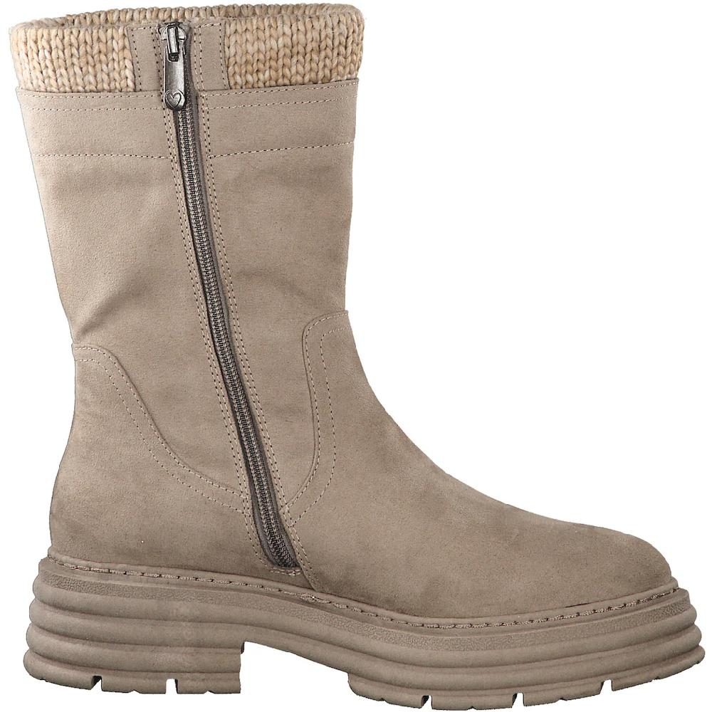 MARCO TOZZI Stiefel Mit Strickbesatz Am Schaftrand Online Bestellen