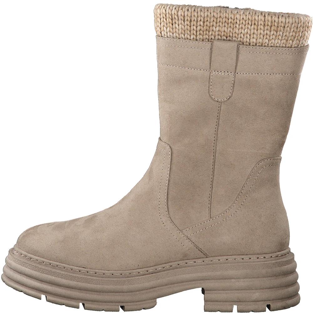 MARCO TOZZI Stiefel Mit Strickbesatz Am Schaftrand Online Bestellen