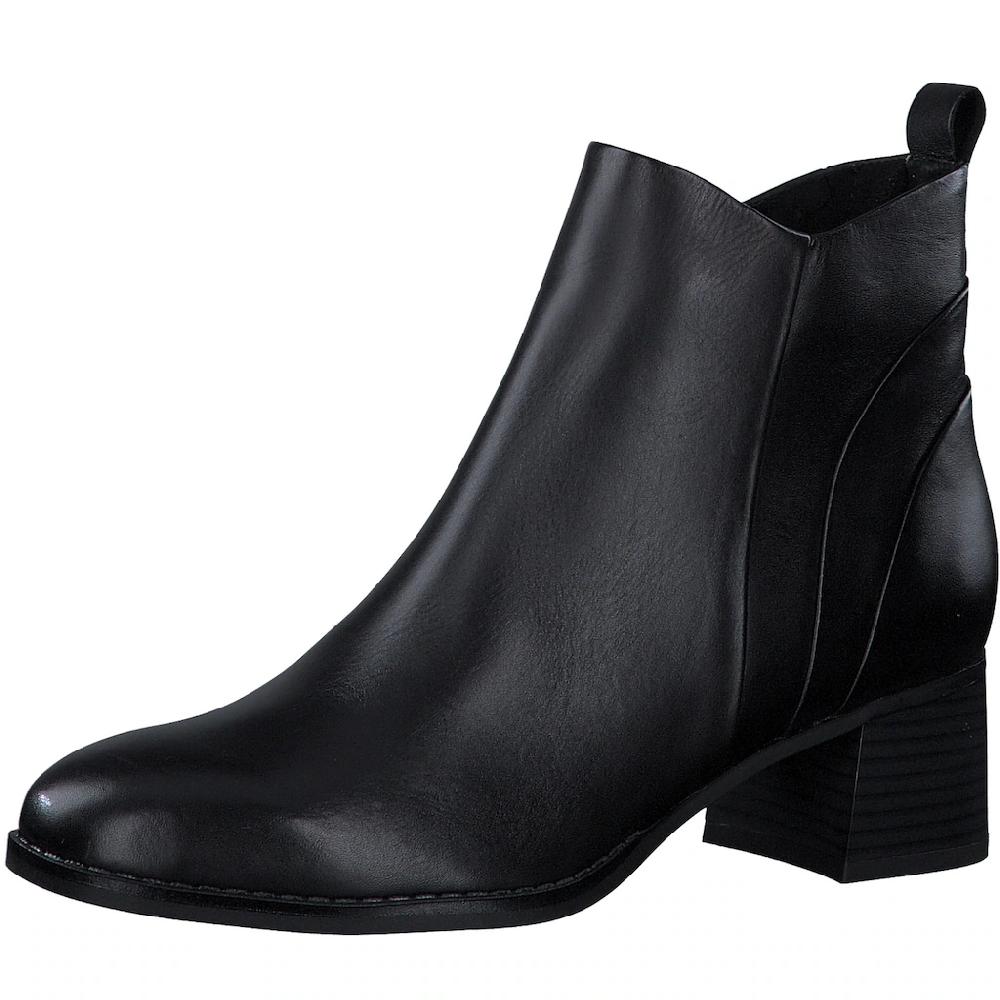 MARCO TOZZI Stiefelette Blockabsatz Business-Stiefelette Ankleboots mit Anziehlasche kaufen