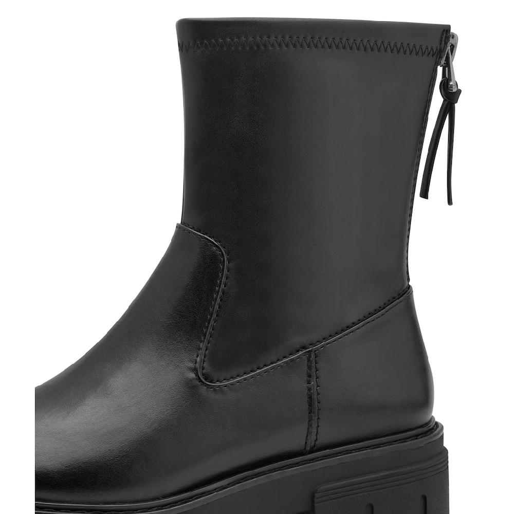MARCO TOZZI Stiefelette »POLI« Blockabsatz Boots Mit Zierreißverschluss An Der Ferse ▷ Für