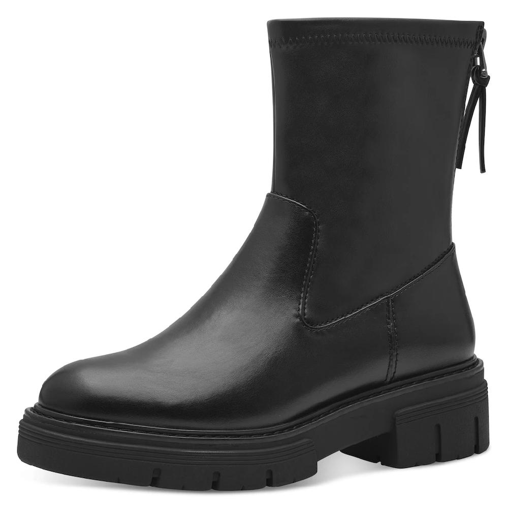MARCO TOZZI Stiefelette »POLI« Blockabsatz Boots mit Zierreißverschluss an der Ferse ▷ für
