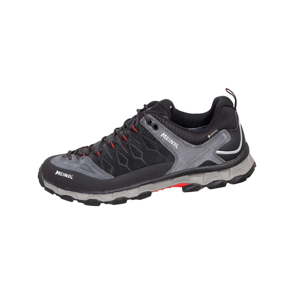 Meindl Wanderschuh »Meindl Kite Trail GTX Anthrazit/rot« Comfort Fit® Mehr Platz Im Vorfußbereich Und Festen Halt In Der Ferse Auf Rechnung Bestellen