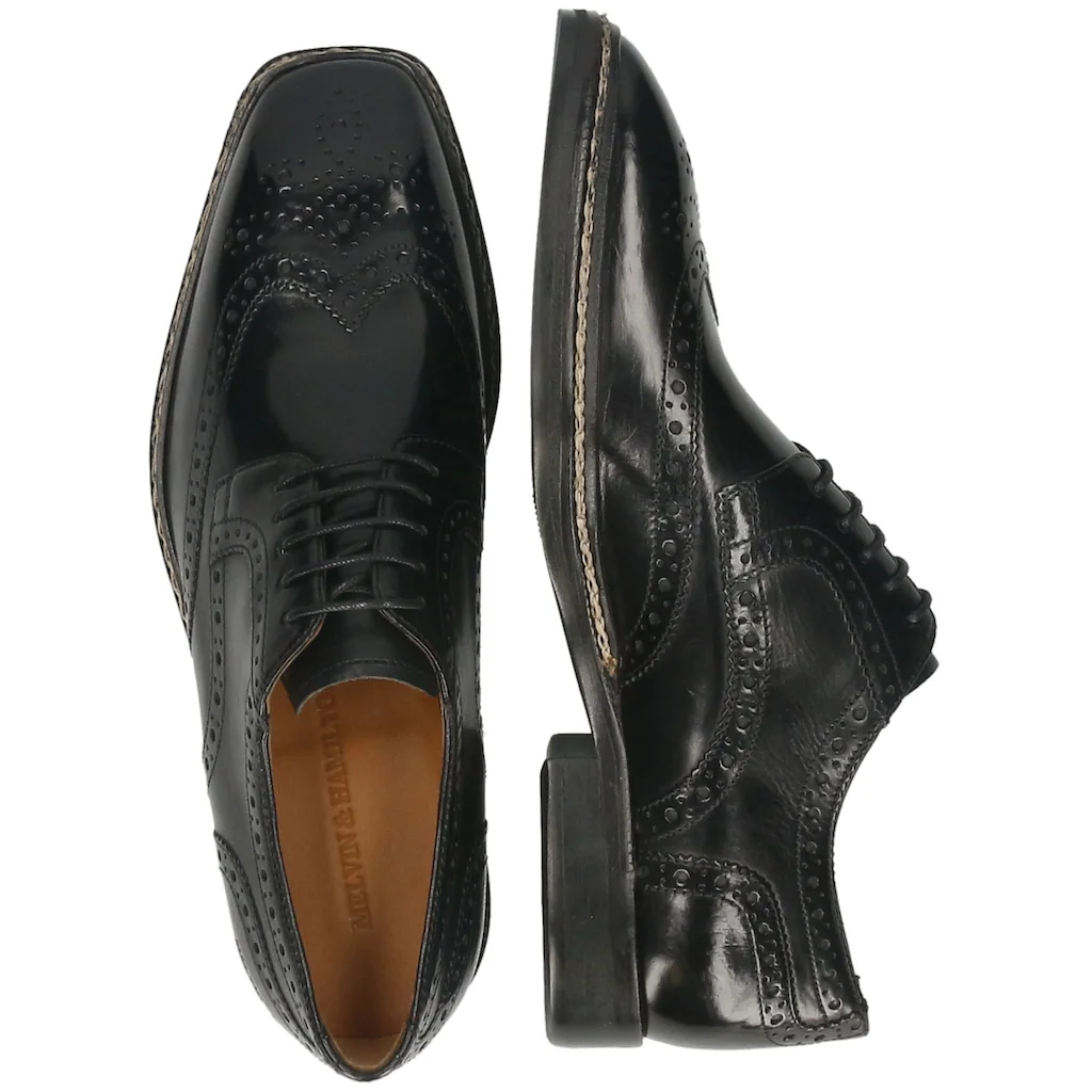 Melvin & Hamilton Budapester »Bastian 1 - Vegetabil Gegerbt« Budapester Anzugschuh Business Schuh In Karreeform Kaufen