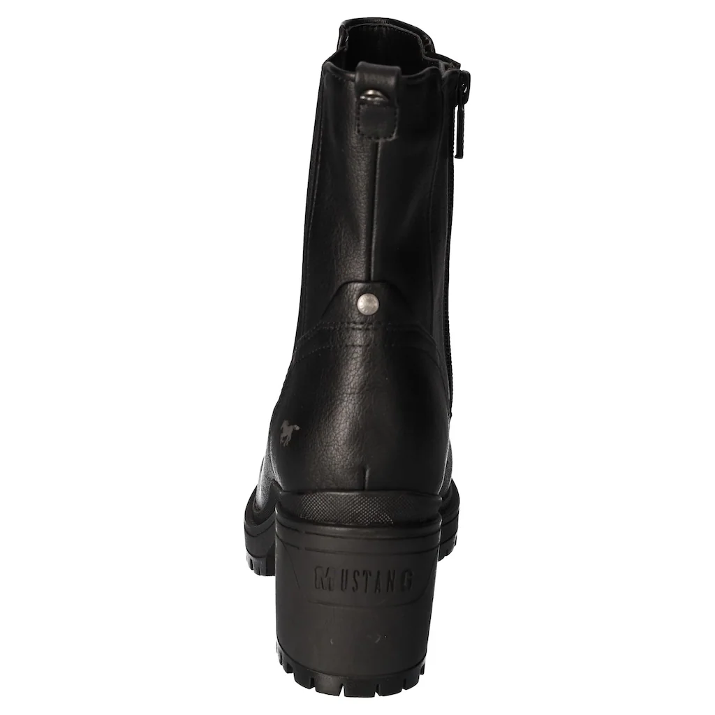 Mustang Shoes Chelseaboots Schlupfboots Stiefelette Mit Stretch An Der Seite Schmale Form Bestellen