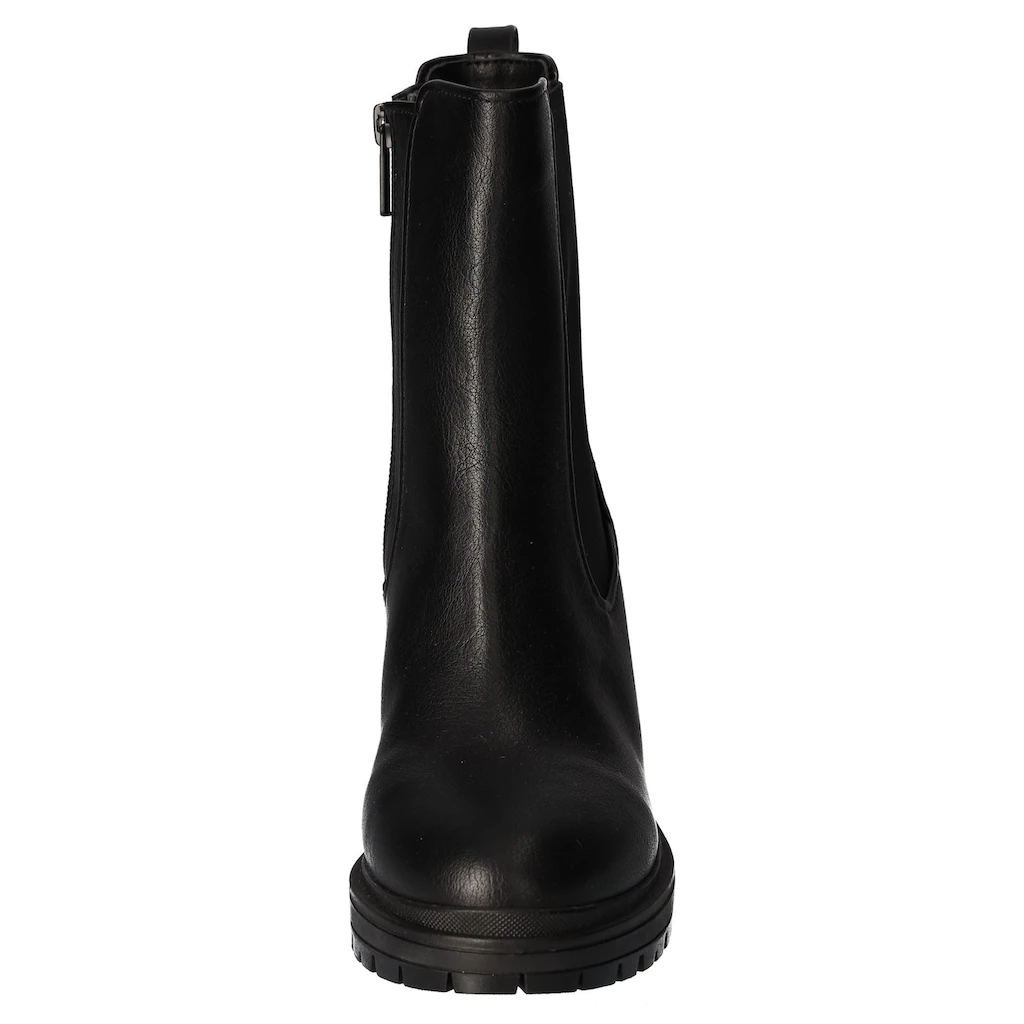 Mustang Shoes Chelseaboots Schlupfboots Stiefelette Mit Stretch An Der Seite Schmale Form Bestellen