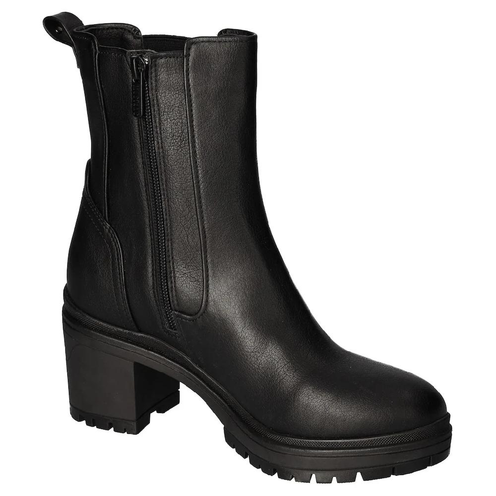 Mustang Shoes Chelseaboots Schlupfboots Stiefelette Mit Stretch An Der Seite Schmale Form Bestellen