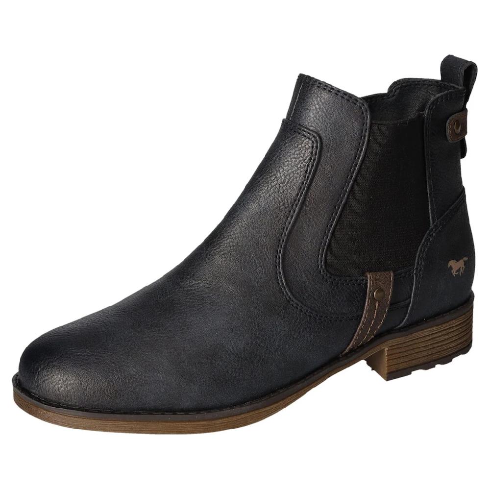 Mustang Shoes Chelseaboots Schlupfstiefel Stiefelette Business Schuh in aktueller Used-Optik online bestellen