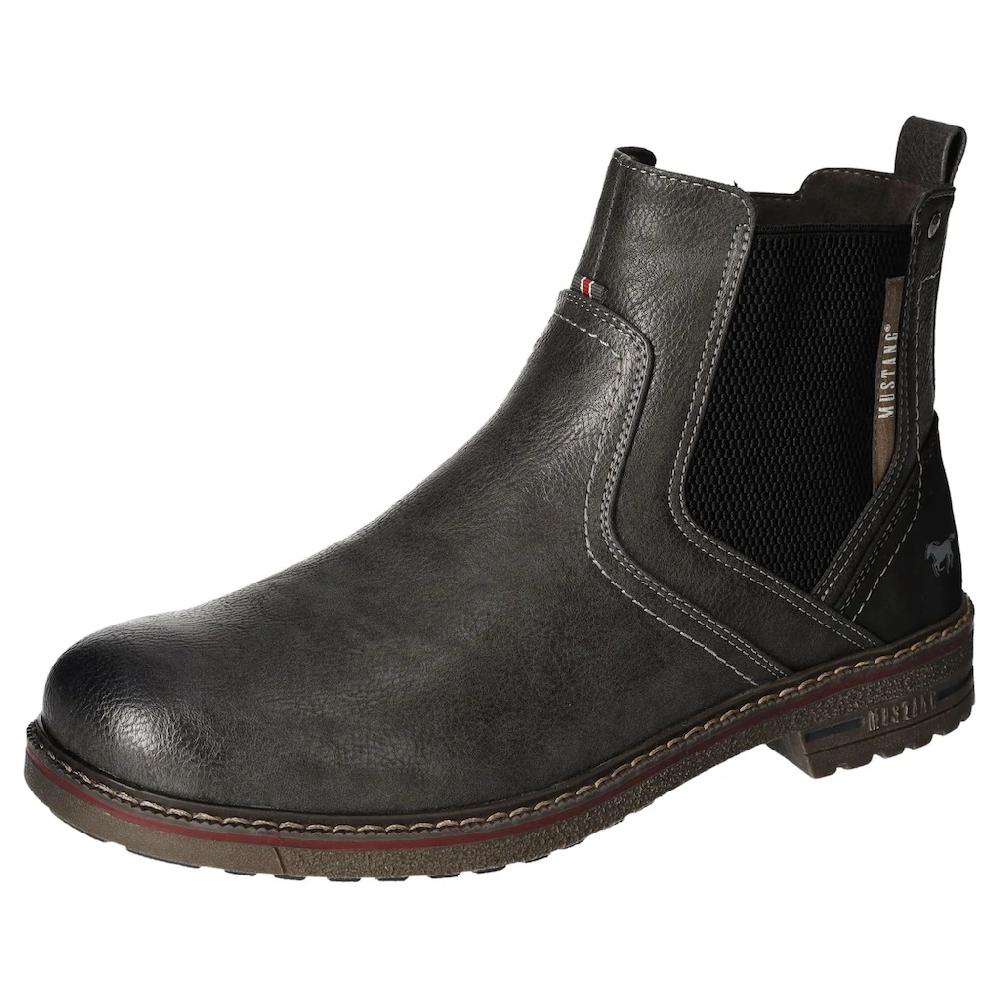Mustang Shoes Chelseaboots Stiefelette Business Schuh im klassischen Design Weite G ▷ bestellen
