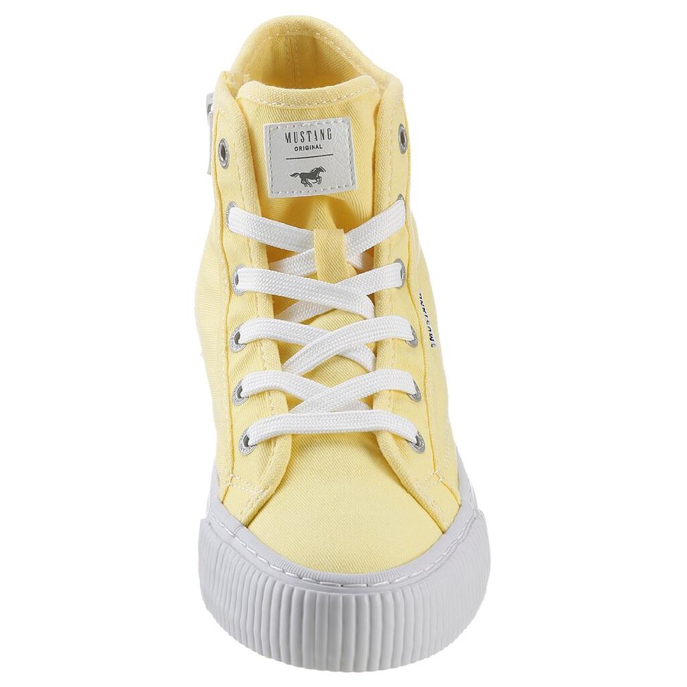 Mustang Shoes Schnürboots »High-Top-Sneaker Freizeitschuh « Plateau High Top-Sneaker Freizeitschuh Mit Innenreißverschluss Online Bestellen