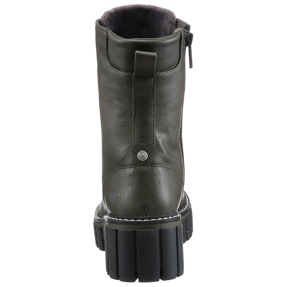 Mustang Shoes Schnürboots Mit Profilsohle Online Kaufen