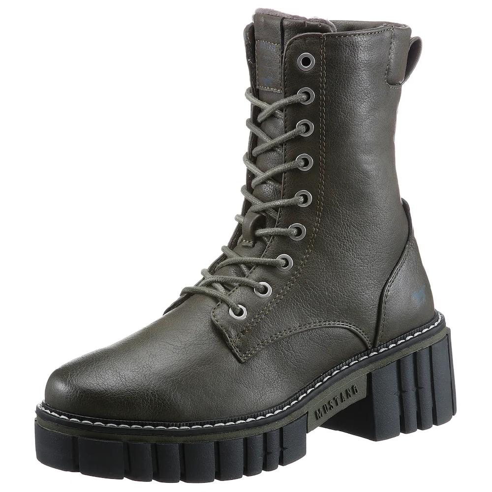 Mustang Shoes Schnürboots mit Profilsohle online kaufen