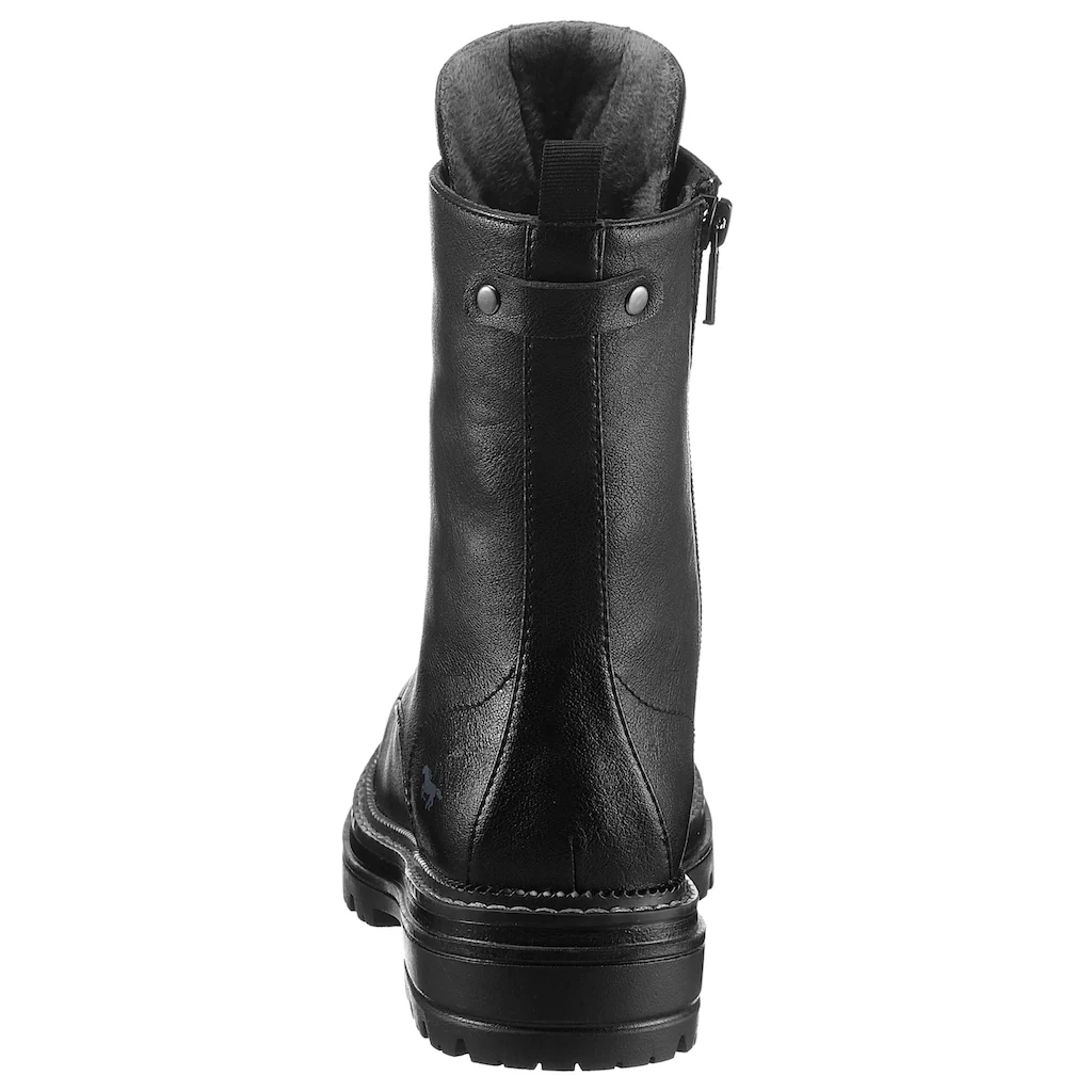 Mustang Shoes Schnürboots Mit Wärmender Innenausstattung Kaufen