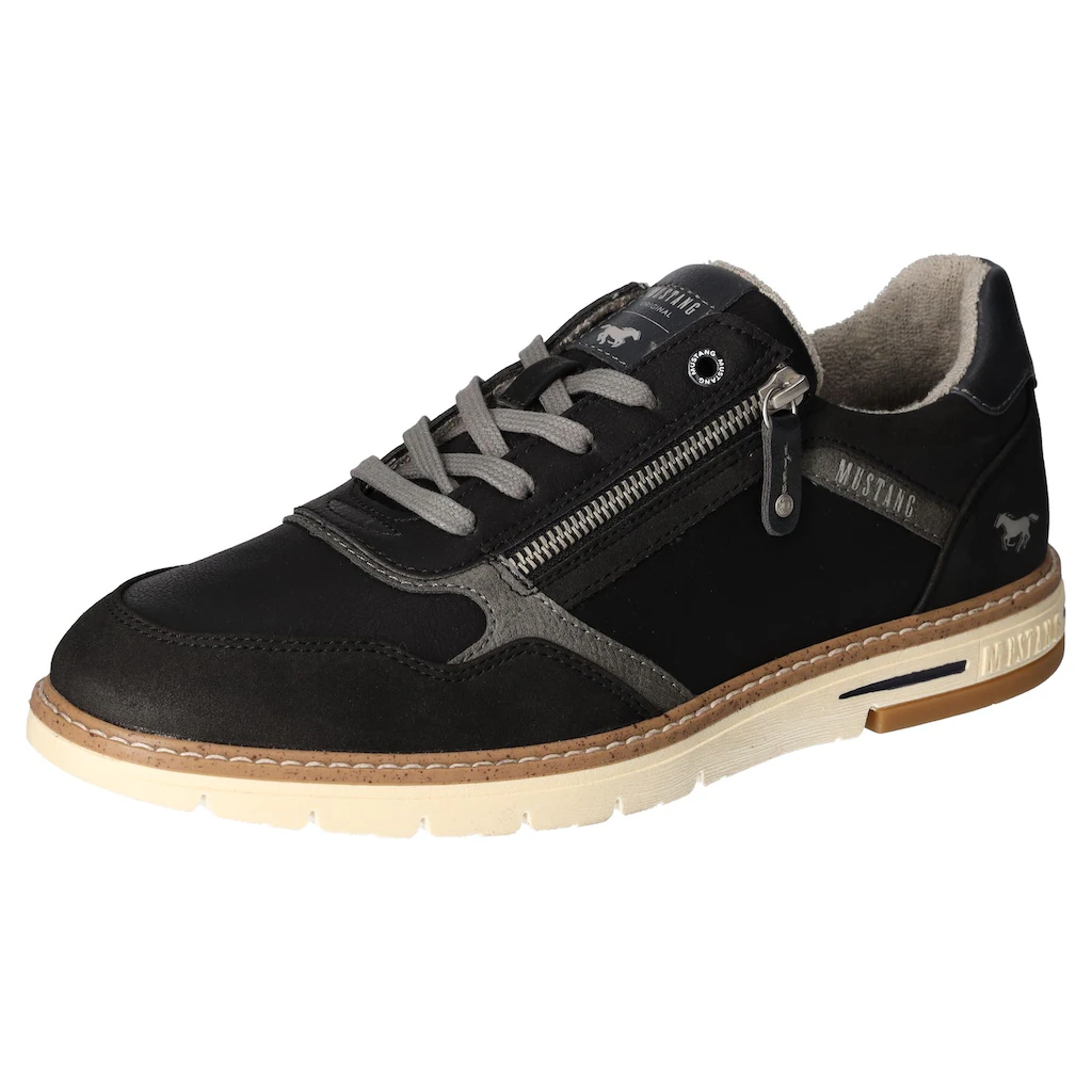 Mustang Shoes Schnürschuh mit Reißverschluss Freizeitschuh Halbschuh Schnürschuh bestellen