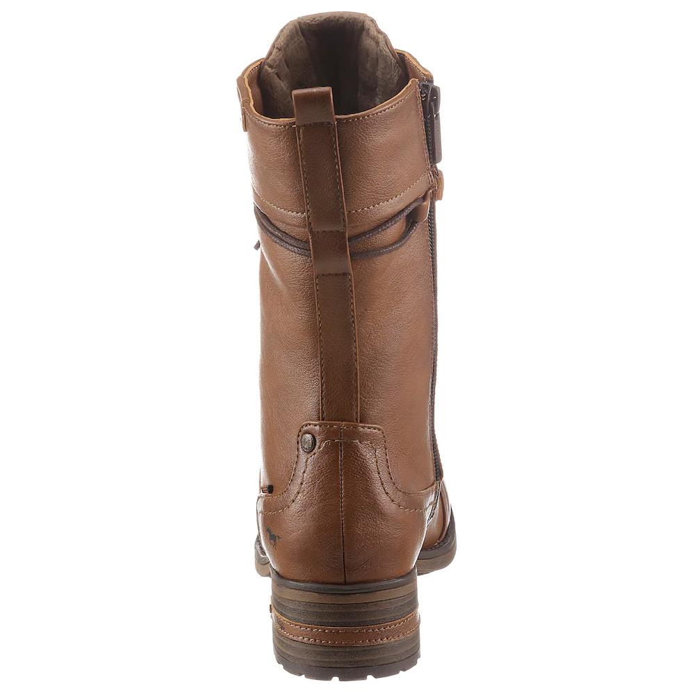 Mustang Shoes Schnürstiefel Mit Praktischem Innenreißverschluss Kaufen