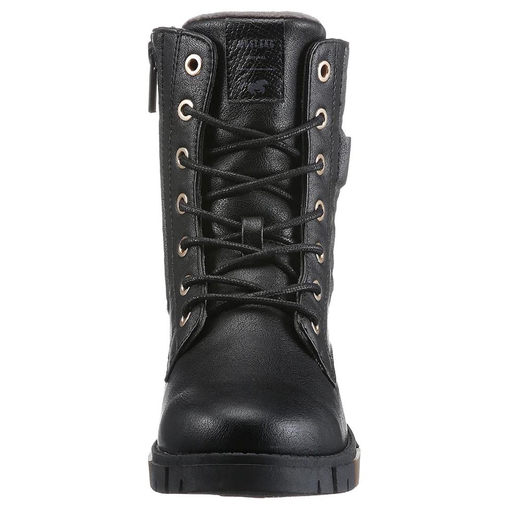 Mustang Shoes Schnürstiefelette Boots Winterstiefel Mit Innen-Reißverschluss Kaufen