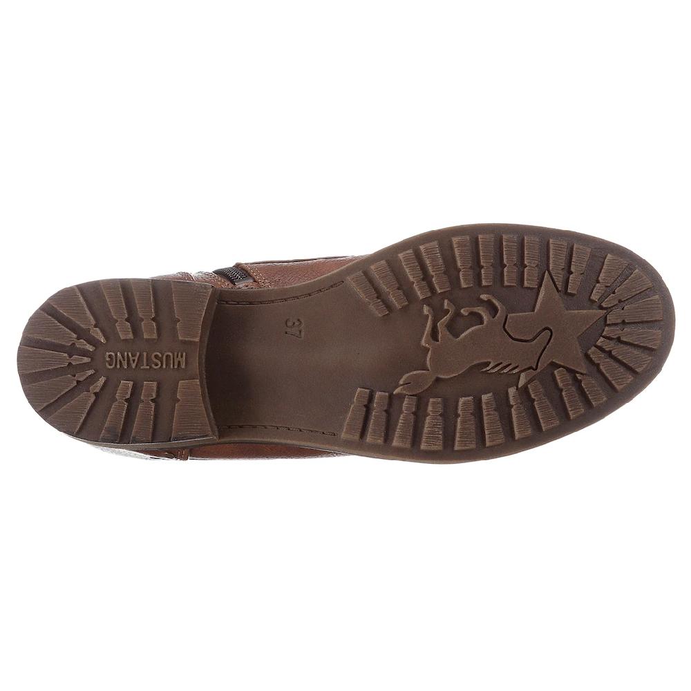 Mustang Shoes Schnürstiefelette Mit Schaftumspielender Schnürung Online Kaufen