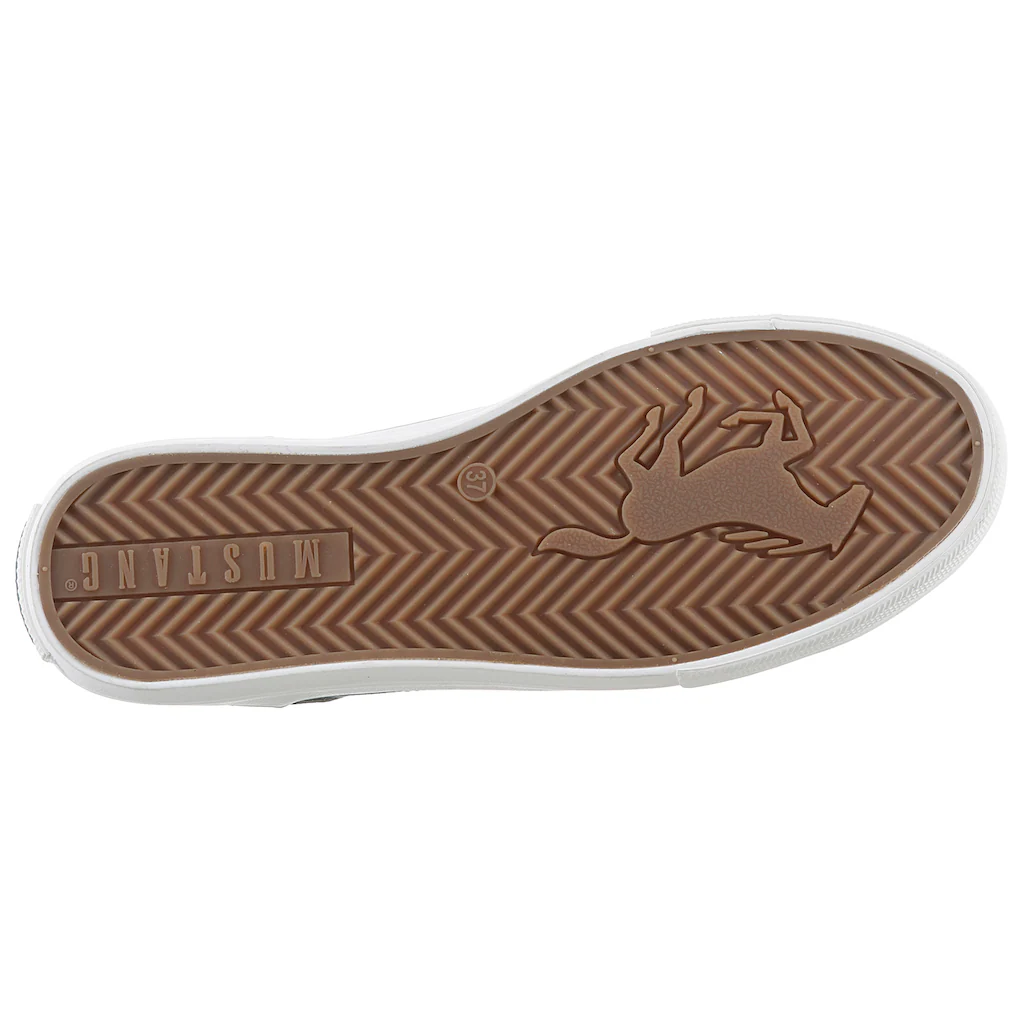 Mustang Shoes Slip-On Sneaker Plateau Sneaker Slipper Freizeitschuh Mit Praktischem Gummizug Online Bestellen