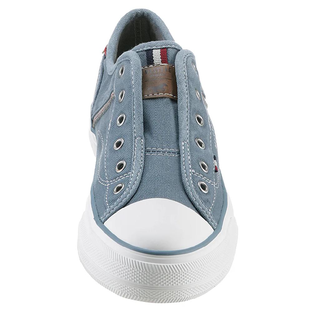 Mustang Shoes Slip-On Sneaker Plateau Sneaker Slipper Freizeitschuh Mit Praktischem Gummizug Online Bestellen