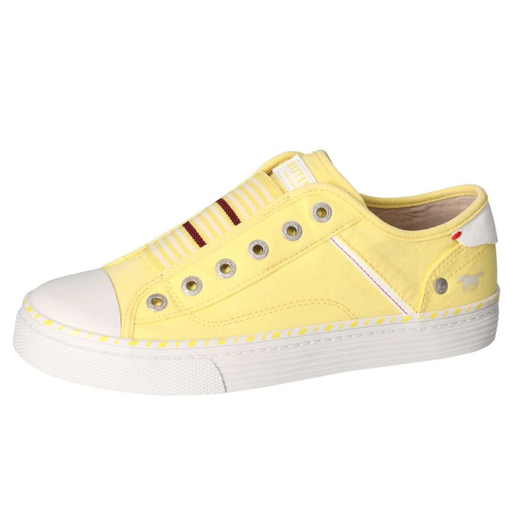 Mustang Shoes Slip-On Sneaker »Schlupfschuh Freizeitschuh « Slipper Schlupfschuh Freizeitschuh Mit Praktischem Gummizug Online Bestellen