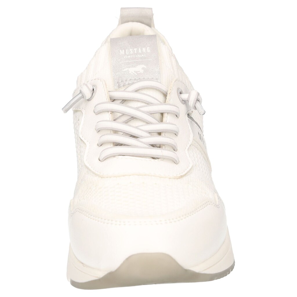 Mustang Shoes Slip-On Sneaker Slipper Sneaker Freizeitschuh Mit Glitzerapplikationen