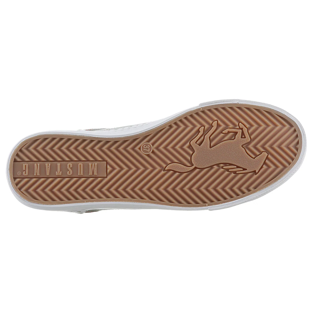 Mustang Shoes Sneaker Freizeitschuh Halbschuh Schnürschuh Mit Plateausohle Online Kaufen