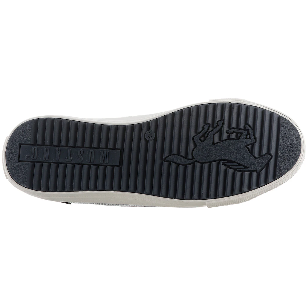 Mustang Shoes Sneaker High Top Sneaker Freitzeitschuh Schnürboots In Weite G (=weit) ▷ Für