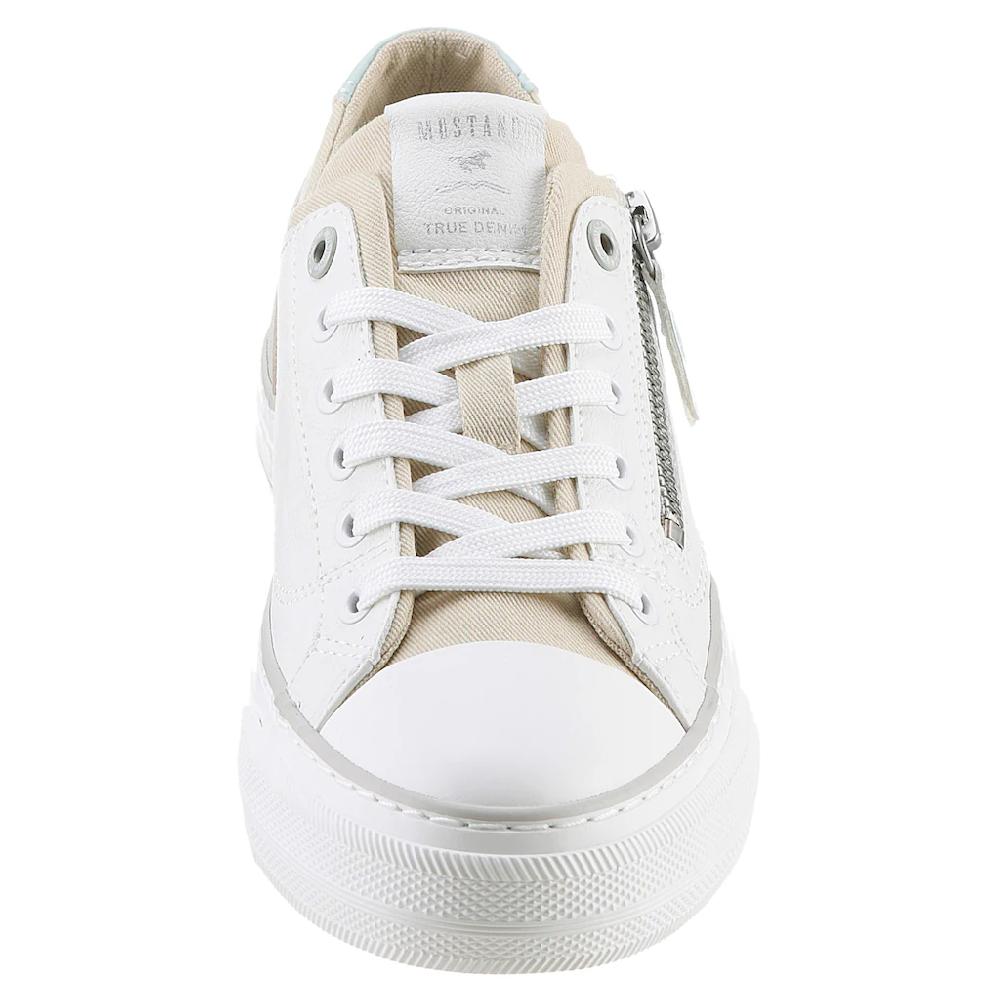 Mustang Shoes Sneaker Mit Seitlichem Reißverschluss Freizeitschuh Halbschuh Schnürschuh Kaufen
