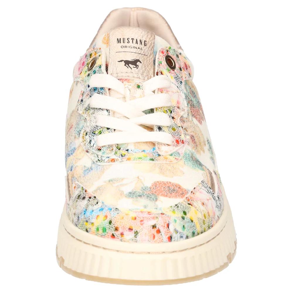 Mustang Shoes Sneaker Pride Sneaker Schnürschuh Mit Bunten Metallic-Besätzen