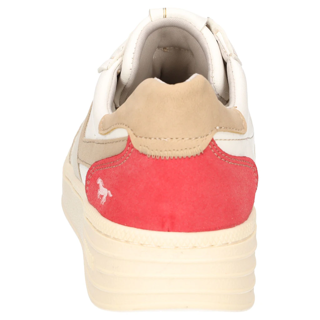 Mustang Shoes Sneaker Retro Sneaker Schnürschuh In Schöner Farbkombination