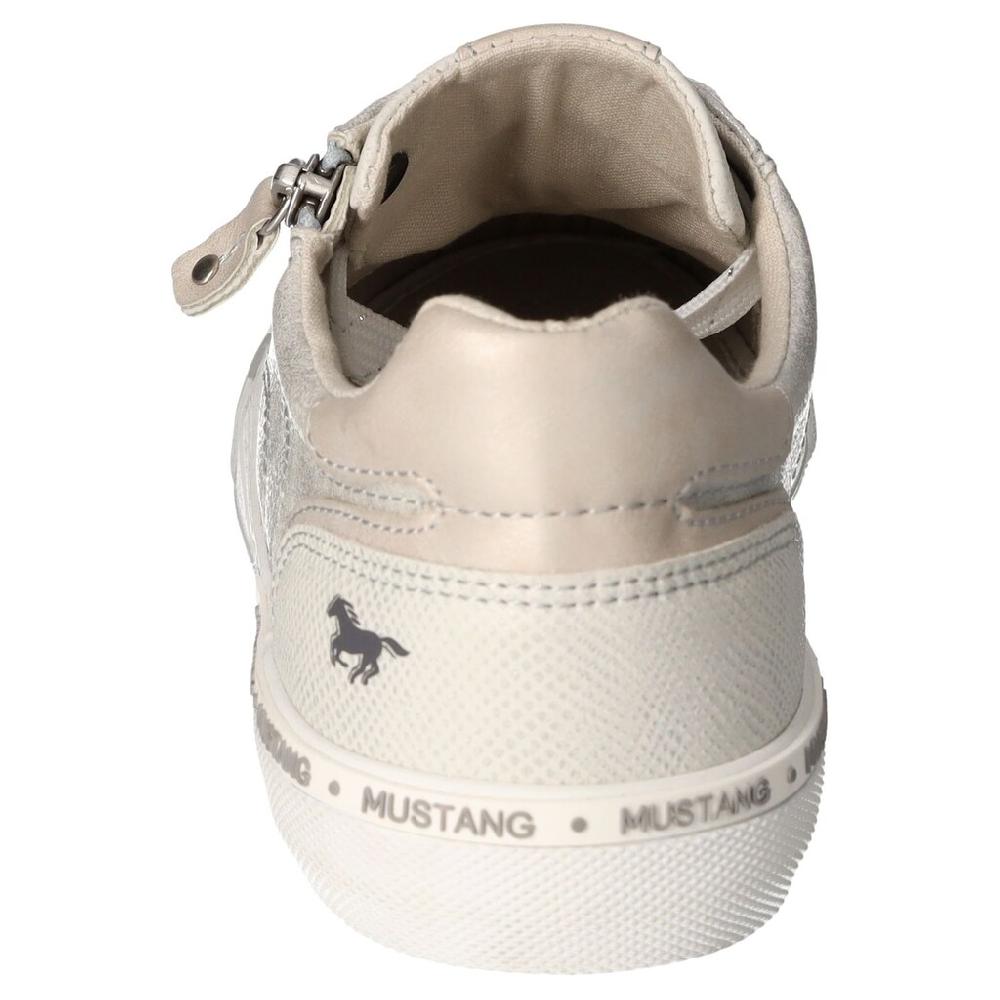 Mustang Shoes Sneaker Retro Sneaker Schnürschuh Mit Zusätzlichem Reißverschluss