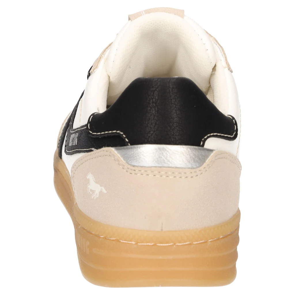 Mustang Shoes Sneaker Retro Sneaker Schnürschuh Mit Kontrastbesätzen